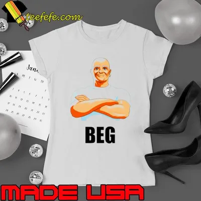 Mr. Clean Beg shirt