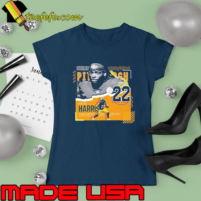 Najee Harris Football Paper Poster Steelers Shirt Ladies tee Najee Harris Football Paper Poster Steelers Shirt Ladies tee