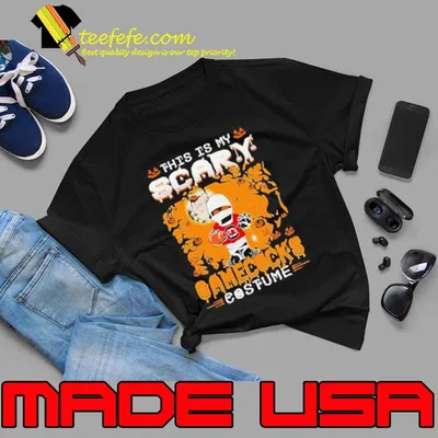NCAA South Carolina Gamecocks Halloween This Is My Scary Costume Shirt