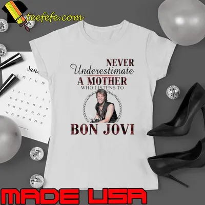 Never underestimate A Mother Who Listens To Bon Jovi Plaid 2023 Shirt