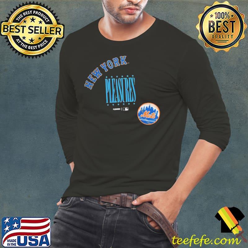 New York Mets Pleasures Repurpose 2023 s Long Sleeve Tee New York Mets Pleasures Repurpose 2023 s Long Sleeve Tee