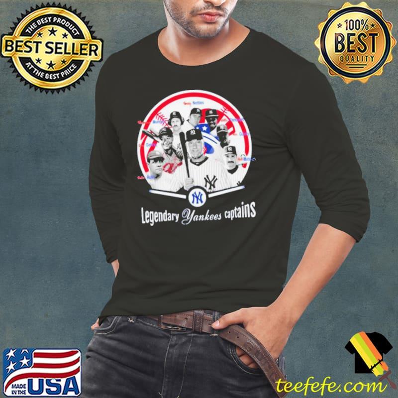 New York Yankees Legendary Yankees Captains Shirt Long Sleeve Tee New York Yankees Legendary Yankees Captains Shirt Long Sleeve Tee