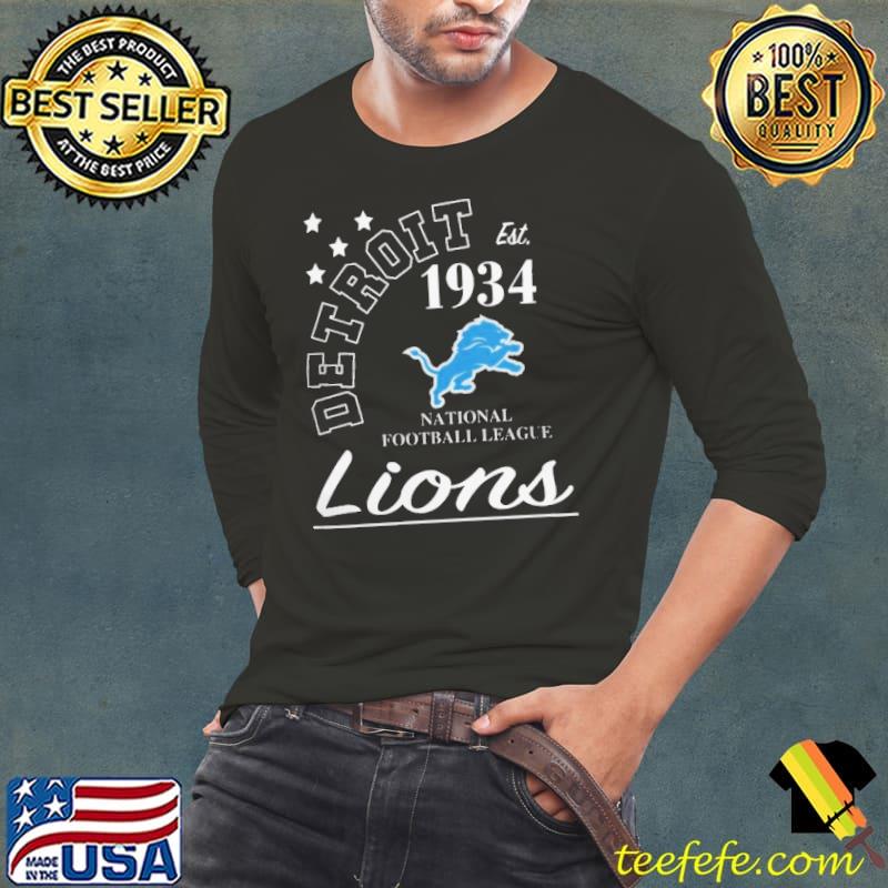 nFL detroit lions starter blue city arch team s Long Sleeve Tee nFL detroit lions starter blue city arch team s Long Sleeve Tee