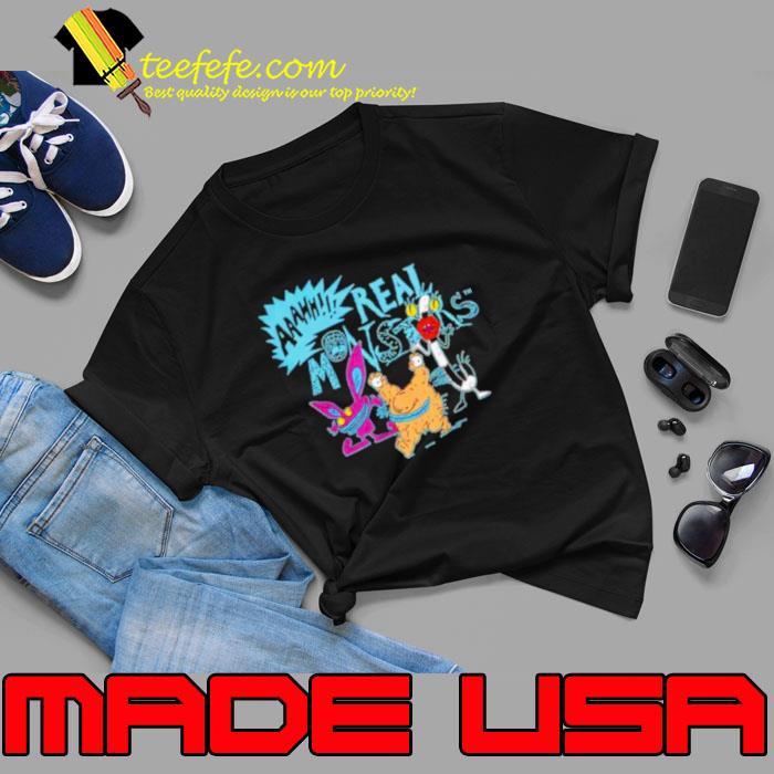 Nickelodeon Aaahh Real Monsters Characters shirt
