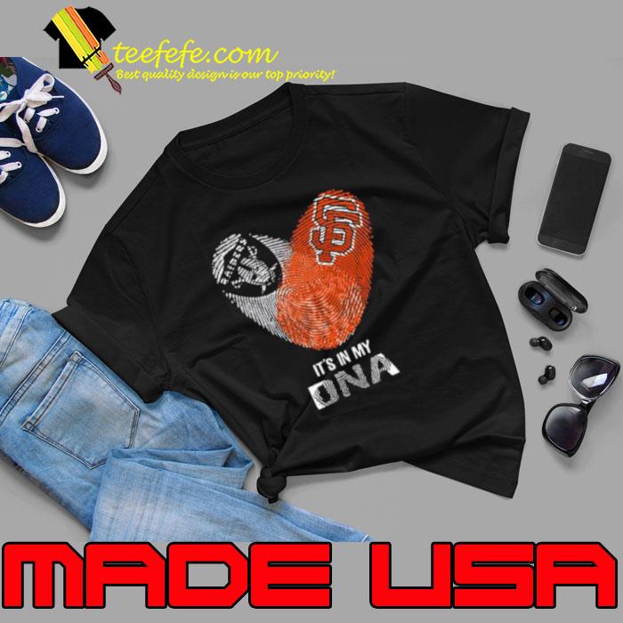 Oakland Raiders And San Francisco Giants Heartt It’s In My DNA 2023 Shirt Oakland Raiders And San Francisco Giants Heartt It’s In My DNA 2023 Shirt