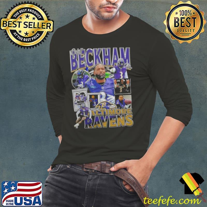 Odell Beckham Jr Graphic Shirt Long Sleeve Tee Odell Beckham Jr Graphic Shirt Long Sleeve Tee