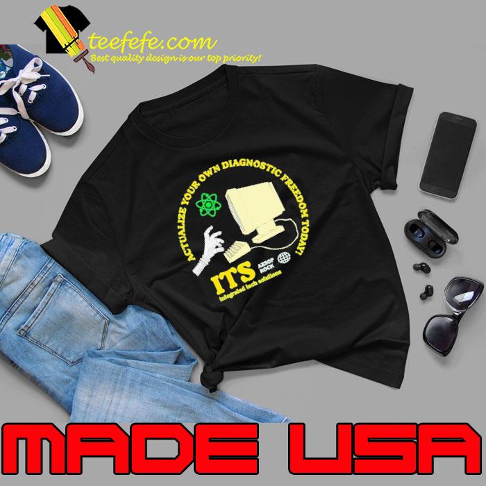 Official Aesop Rock Merch Actualize Your Own Diagnostic Freedom Today Shirt