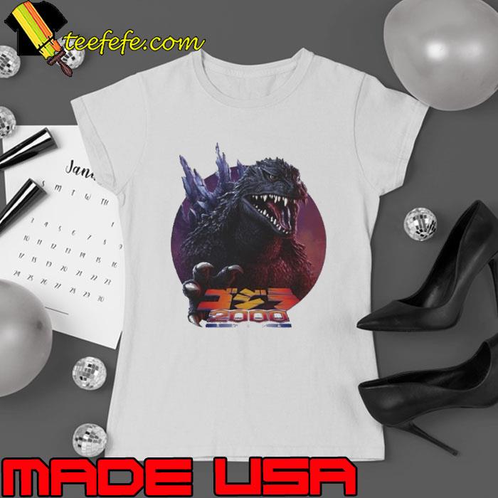 Official Millennium Era Monster Godzilla 2000 shirt
