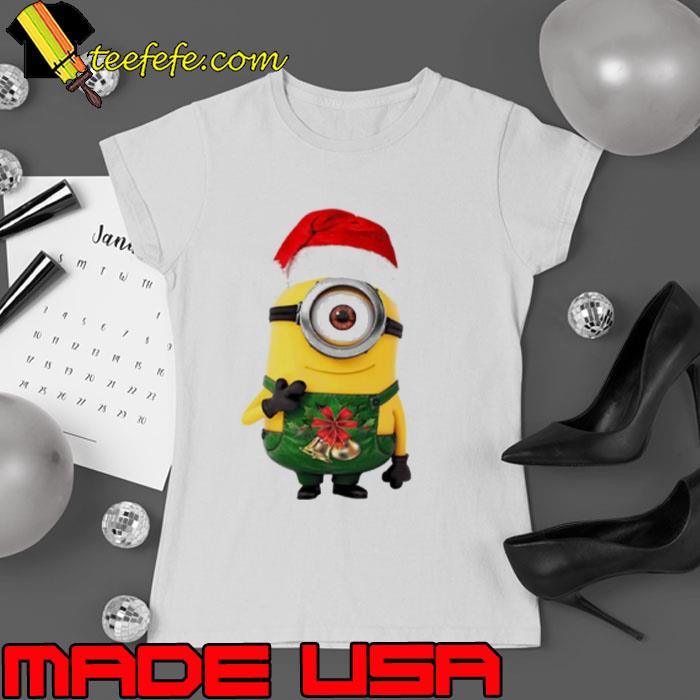 One Eye Minion In Christmas Shirt Ladies tee One Eye Minion In Christmas Shirt Ladies tee