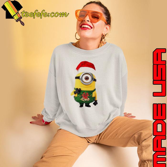One Eye Minion In Christmas Shirt