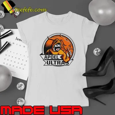 Orange Logo Apoel Ultras shirt