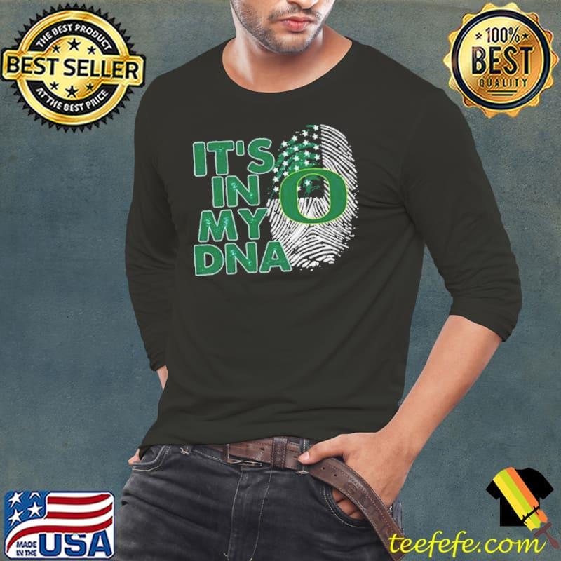 Oregon Ducks Football 2023 It’s In My DNA s Long Sleeve Tee Oregon Ducks Football 2023 It’s In My DNA s Long Sleeve Tee