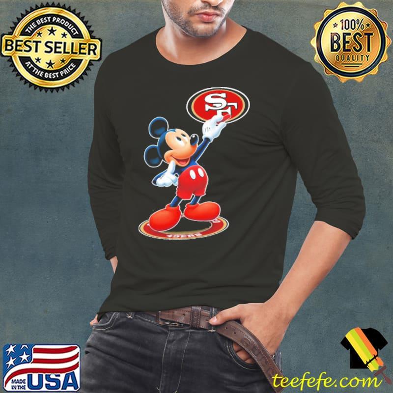 Original Nfl San Francisco 49ers Mickey Mouse 2023 s Long Sleeve Tee Original Nfl San Francisco 49ers Mickey Mouse 2023 s Long Sleeve Tee