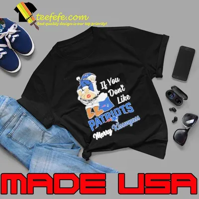 Original Santa If You don’t like New England Patriots Merry Kissmyass Christmas 2023 shirt