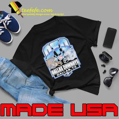 OVO Black Dallas Cowboys – Helmet Logo Shirt