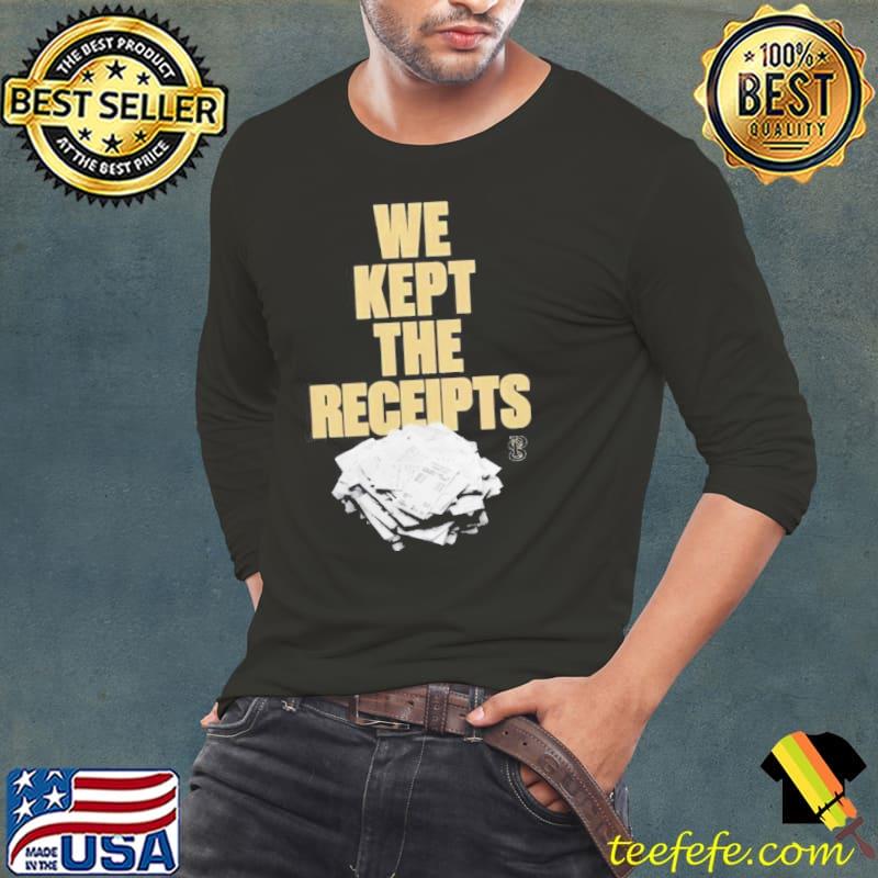 pate state material we kept the receipts s Long Sleeve Tee pate state material we kept the receipts s Long Sleeve Tee