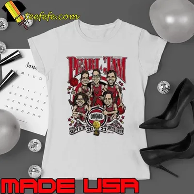 Pearl Jam Chicago Sept 5Th United Center 2023 Shirt