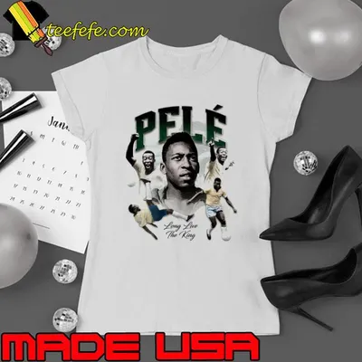 Pelé Brazil long live the King retro shirt