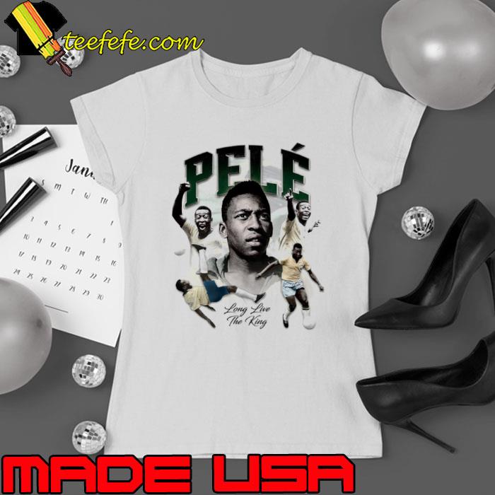 Pelé Brazil long live the King retro shirt