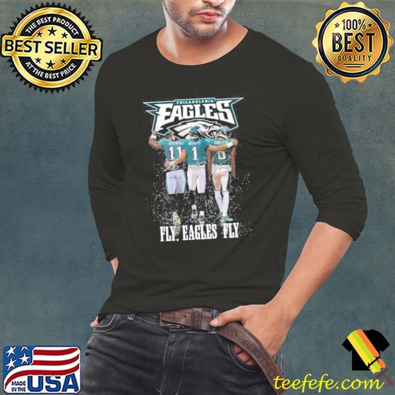 Philadelphia Eagles Fly Eagles Fly Shirt Long Sleeve Tee Philadelphia Eagles Fly Eagles Fly Shirt Long Sleeve Tee