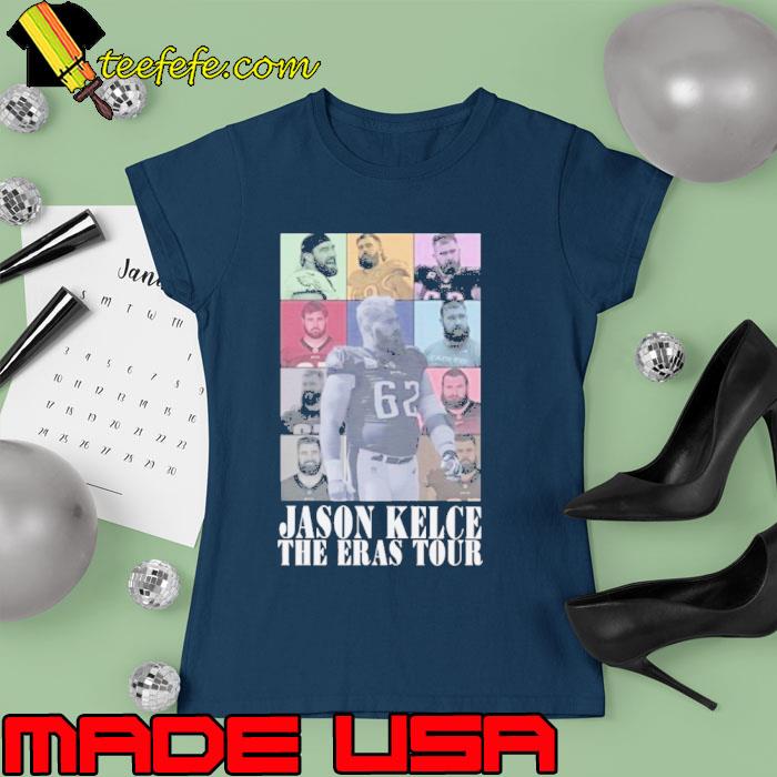 Philadelphia Eagles Jason Kelce The Eras Tour 2023 s Ladies tee Philadelphia Eagles Jason Kelce The Eras Tour 2023 s Ladies tee