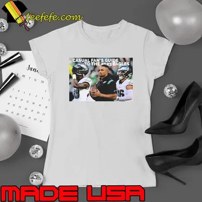 Philadelphia Eagles quarterback Jalen Hurts Casual Fan’s Guide To The 2023 Eagles Shirt