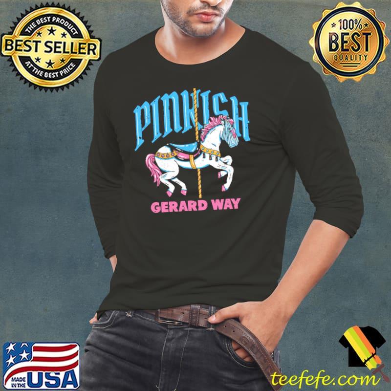 Pink Carousel Horse Shirt Long Sleeve Tee Pink Carousel Horse Shirt Long Sleeve Tee