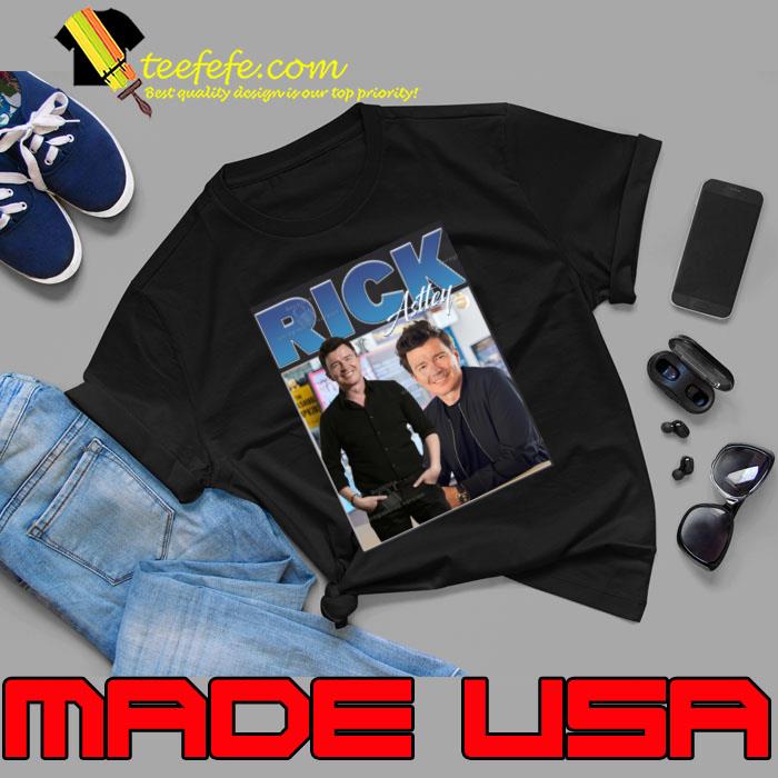 Portrait Rick Astley Retro Shirt Unisex Portrait Rick Astley Retro Shirt Unisex