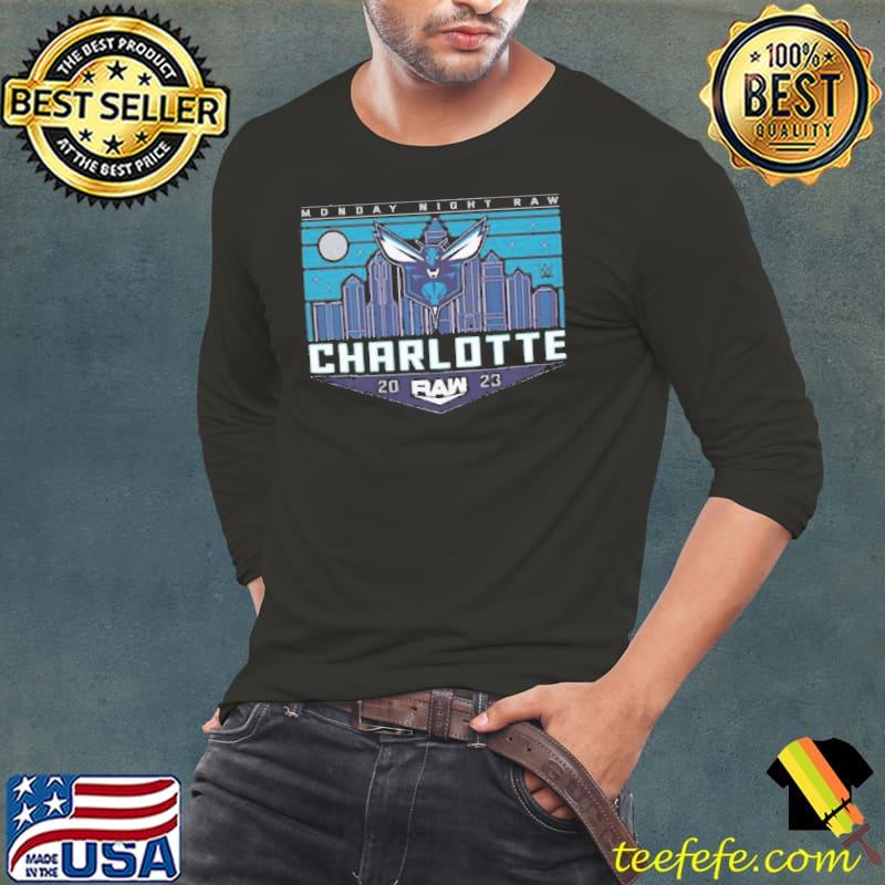 RAW x Charlotte Hornets Shirt Long Sleeve Tee RAW x Charlotte Hornets Shirt Long Sleeve Tee
