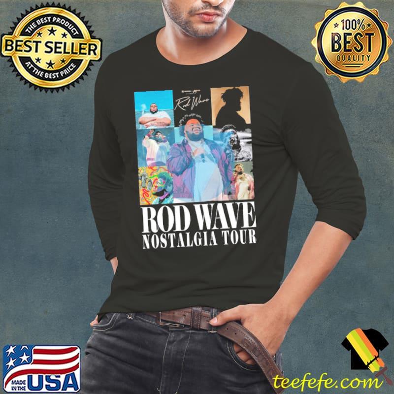 Rod Wave Nostalgia Tour 2023 Shirt Long Sleeve Tee Rod Wave Nostalgia Tour 2023 Shirt Long Sleeve Tee