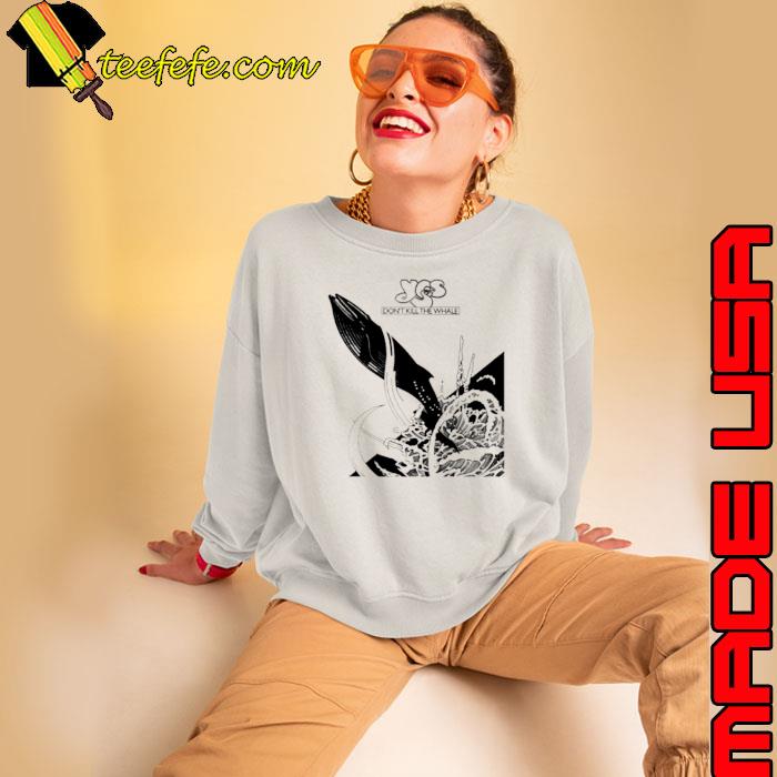 Roger dean yes don’t kill the whales s Sweatshirt Roger dean yes don’t kill the whales s Sweatshirt