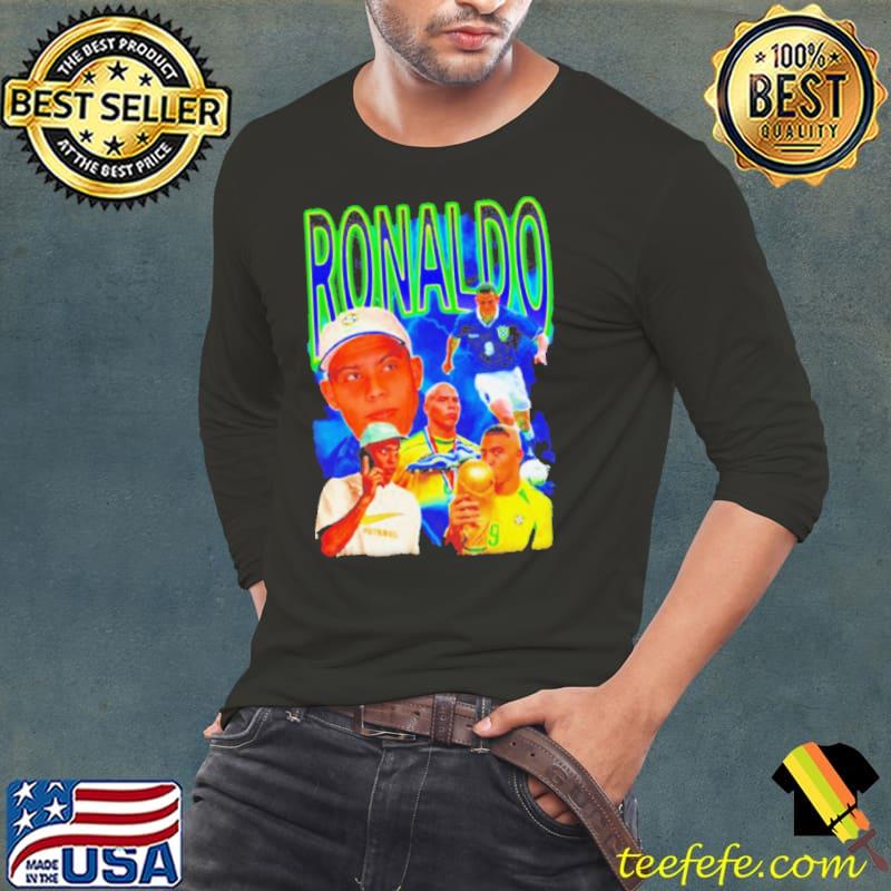 Ronaldo Fenomeno football s Long Sleeve Tee Ronaldo Fenomeno football s Long Sleeve Tee