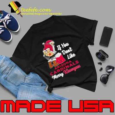 Santa butt If you don’t like Arizona Cardinals merry kissmyass christmas shirt