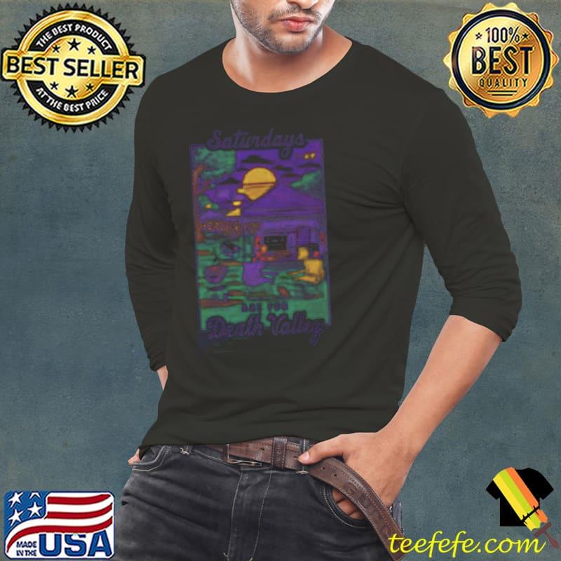 Saturdays Are For Death Valley LSU Tigers Shirt Long Sleeve Tee Saturdays Are For Death Valley LSU Tigers Shirt Long Sleeve Tee