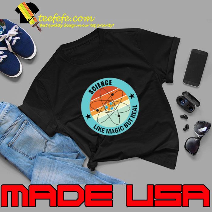 Science Like Magic but Real Vintage Sunset Physics Science T-Shirt Science Like Magic but Real Vintage Sunset Physics Science T-Shirt