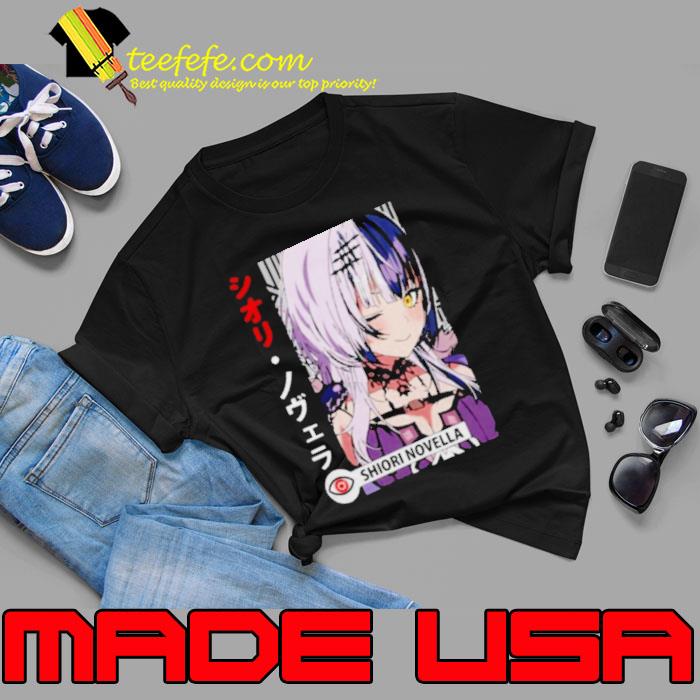 Shiori Novella Advent Wink Waifu Anime Shirt