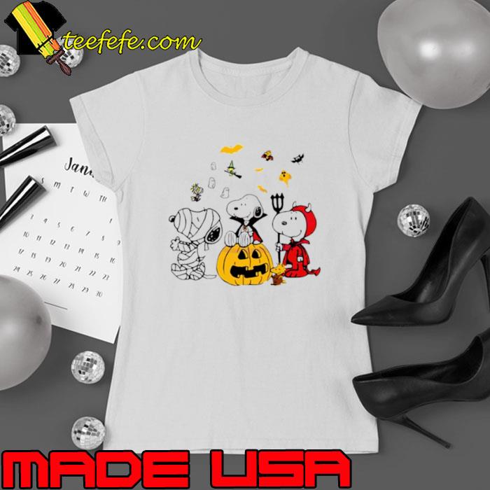 Snoopy and Woodstock Halloween shirt