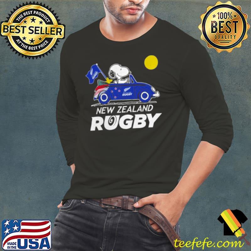 Snoopy And Woodstock New Zealand Rugby On Car 2023 shirt Snoopy And Woodstock New Zealand Rugby On Car 2023 shirt