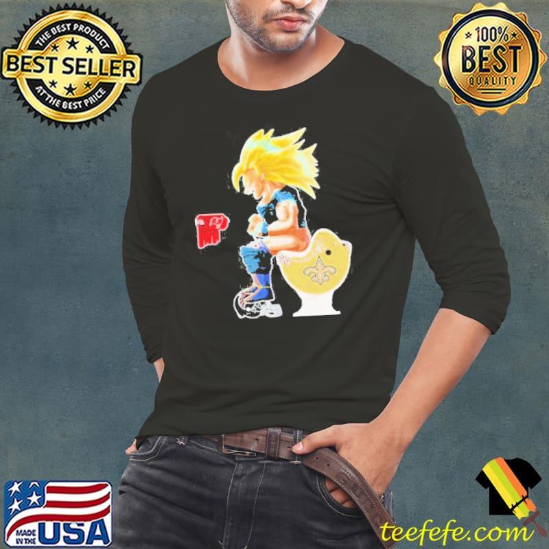 Son Goku Carolina Panthers Shitting On Toilet New Tampa Bay Buccaneers And Orleans Saints Shirt Long Sleeve Tee Son Goku Carolina Panthers Shitting On Toilet New Tampa Bay Buccaneers And Orleans Saints Shirt Long Sleeve Tee