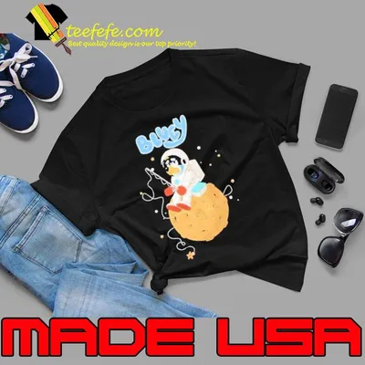 Space Dad Bluey Bandit Heeler Shirt