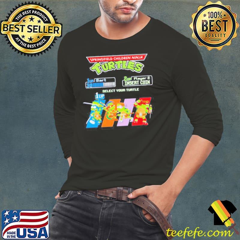Springfield Turtles Simpsons Shirt Long Sleeve Tee Springfield Turtles Simpsons Shirt Long Sleeve Tee