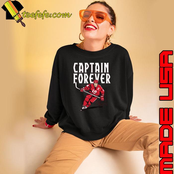 Steve Yzerman Captain forever signature shirt, hoodie, sweater, long sleeve  and tank top