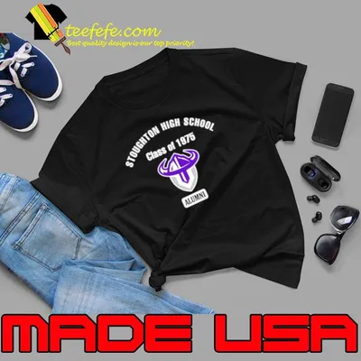 Stoughton high school class of 1975 alumni shirt