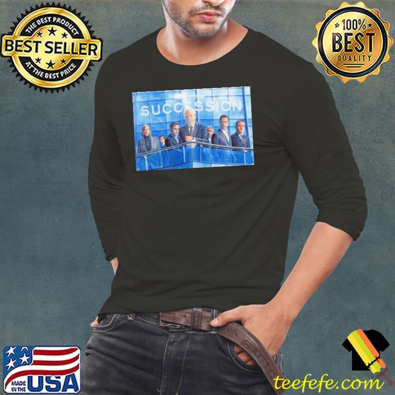 Succession Group Poster s Long Sleeve Tee Succession Group Poster s Long Sleeve Tee