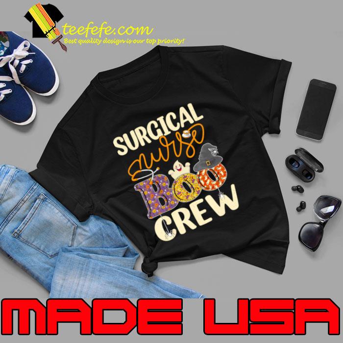 Surgical Nurse Boo Crew Hat Witch Surgical Nurse Halloween T-Shirt Unisex Surgical Nurse Boo Crew Hat Witch Surgical Nurse Halloween T-Shirt Unisex