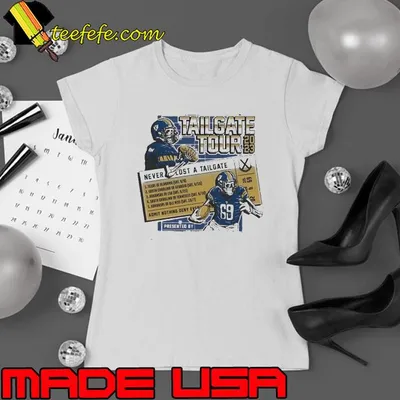 Tailgate Tour 2023 Ticket Football Never Lost A Tailgate Skull shirt