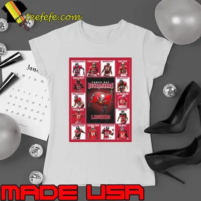 Tampa Bay Buccaneers Legends Players 2023 Signatures shirt