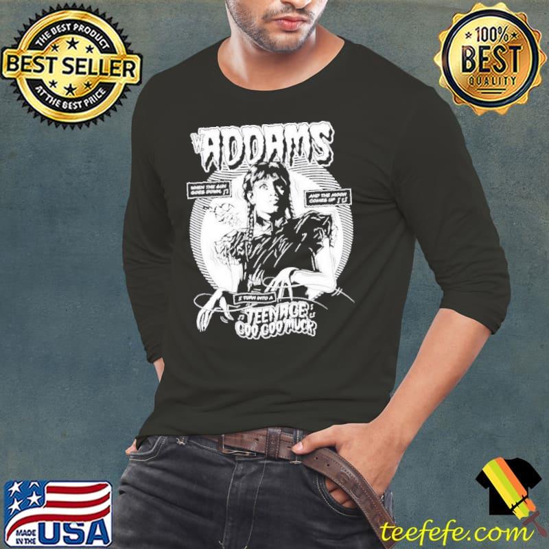 Teenage Goo Goo Muck Wednesday Addams Shirt Long Sleeve Tee Teenage Goo Goo Muck Wednesday Addams Shirt Long Sleeve Tee