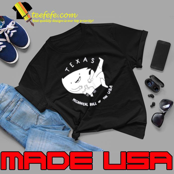 Texas mechanical bull of the USA shirt