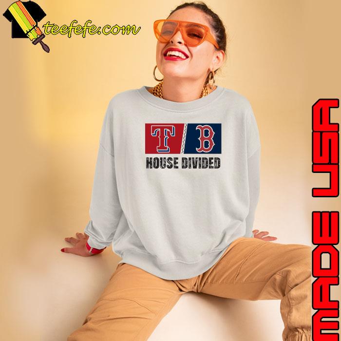 Texas Rangers vs Boston Red Sox House Divided Shirt Sweatshirt Texas Rangers vs Boston Red Sox House Divided Shirt Sweatshirt
